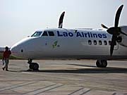 A Plane of Lao Airlines by Asienreisender