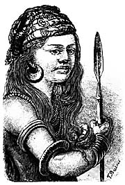 A Young Dayak by Wallace