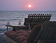 Deckchair at Serendipity Beach in Sihanoukville by Asienreisender