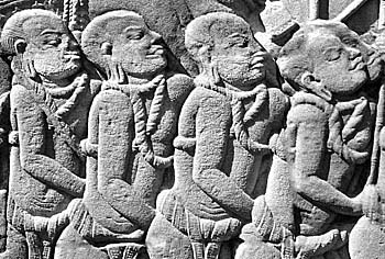 Relief with Slaves of Angkor