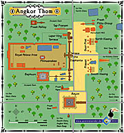 'Map of Angkor Thom' by Asienreisender