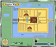 'Map of Angkor Wat' by Asienreisender