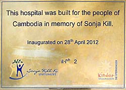 'Sonja Kill Hospital's Inauguration Plate' by Asienreisender