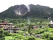 'Mount Sibayak dominating Berastagi' by Asienreisender