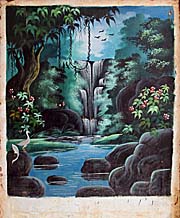 'Painting of a Waterfall in Kirirom National Park' by Asienreisender