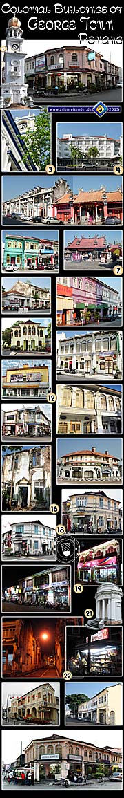 'The Colonial Buildings of George Town / Penang' by Asienreisender