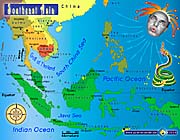 Thumbnail 'Map of Southeast Asia' by Asienreisender