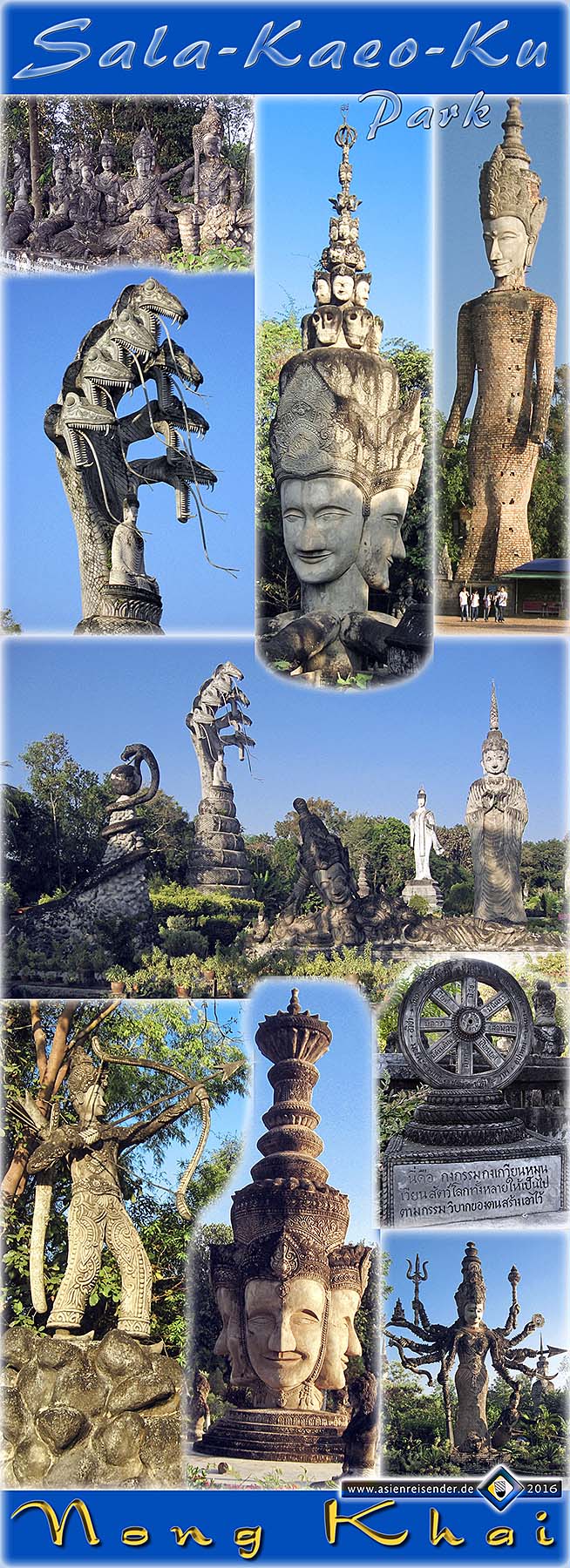 'Sala-Kaeo-Ku / Buddha Park Nong Khai' by Asienreisender