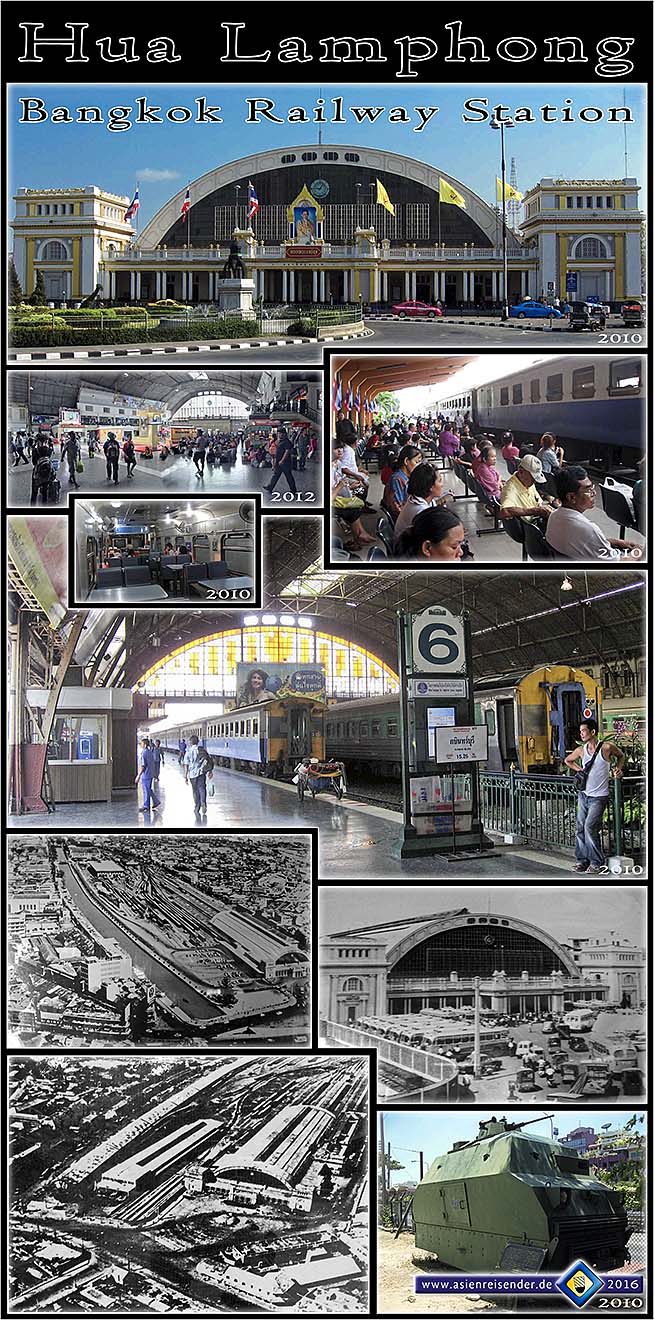 'Hua Lamphong | Bangkok Railway Station' by Asienreisender