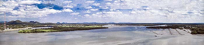 'Mangrove Coast and River Landscape' by Asienreisender