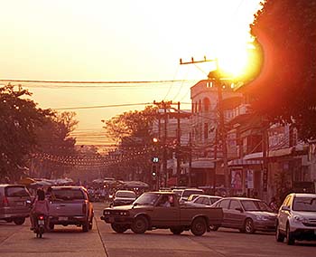 'Sunset in Nakhon Phanom' by Asienreisender