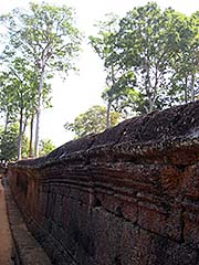 'The Laterite Wall of Banteay Srei' by Asienreisender