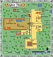 Thumbnail 'Map Angkor Thom' by Asienreisender