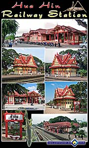 Thumbnail 'Photocomposition Hua Hin Railway Station' by Asienreisender