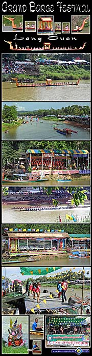 Thumbnail 'Photocomposition Grand Barges Festival in Lang Suan' by Asienreisender