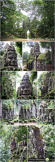 'Angkor Thom, North Gate' by Asienreisender