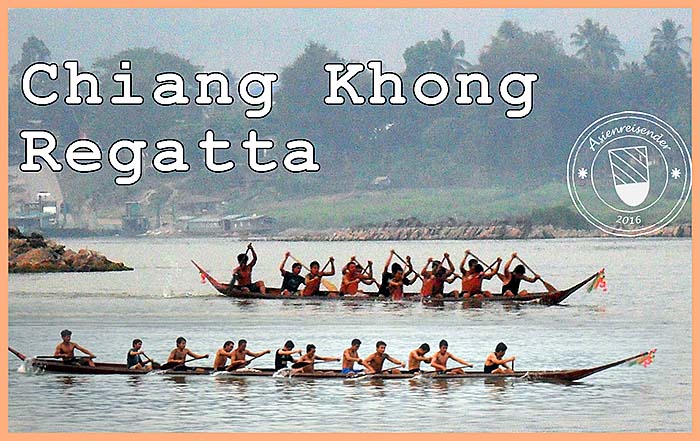 'A Regatta on the Mekong River between Chiang Khong and Houayxay' by Asienreisender