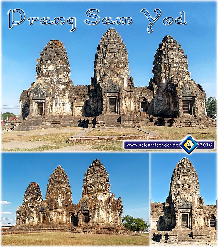 'Phra Prang Sam Yod / Lopburi' by Asienreisender