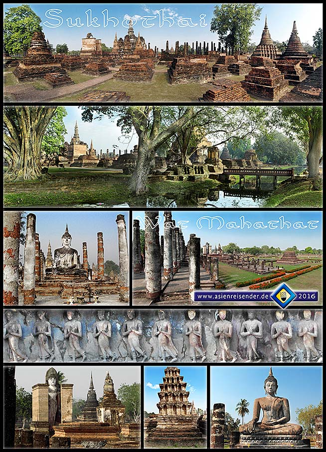 'Wat Mahathat | Sukhothai' by Asienreisender