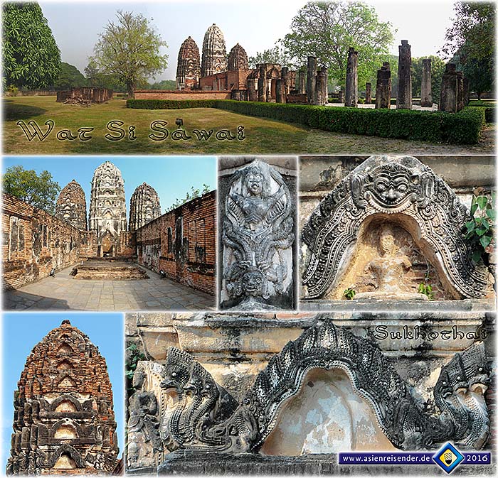 'Wat Si Sawai | Sukhothai Historical Park' by Asienreisender