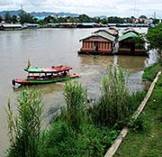 'Tourist Boats on the River Kwai' by Asienreisender