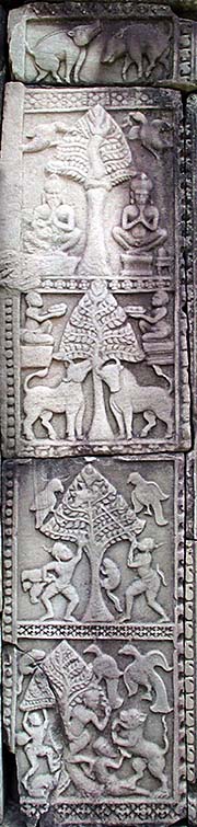 'Carvings in Baphuon' by Asienreisender