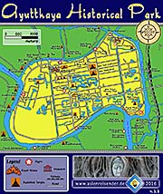 Thumbnail 'Map of Ayutthaya Historical Park' by Asienreisender
